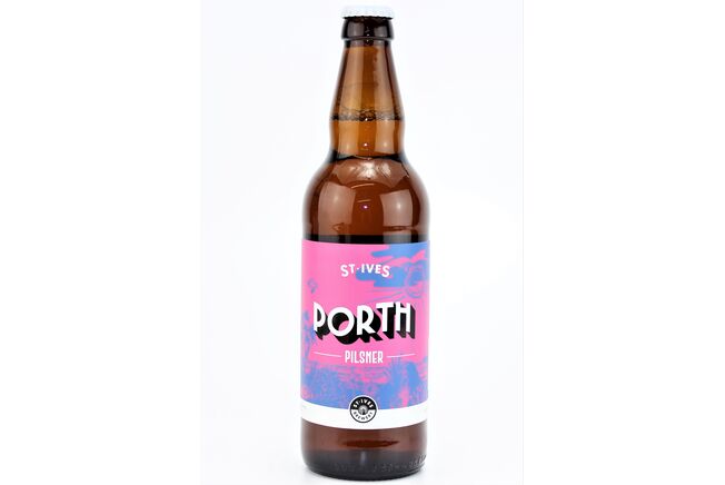 St Ives Brewery Porth Pilsner (ABV 4.4%)