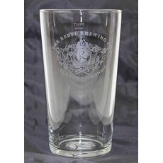 Rebel Brewing Co Etched Straight Pint Glass