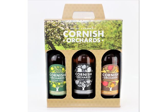 Cornish Orchards Connoisseurs Cider Trio